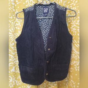 Vintage women's medium corduroy vest